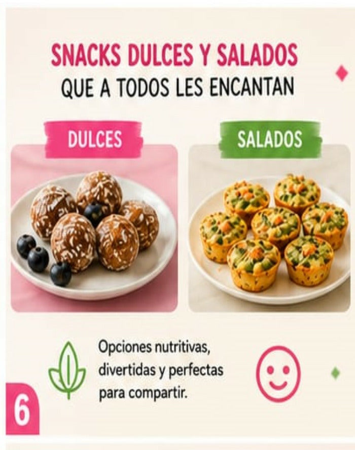 Ebook: Cumpleaños Infantil Saludable 🎂 ➕ 6 Bonus de Regalo