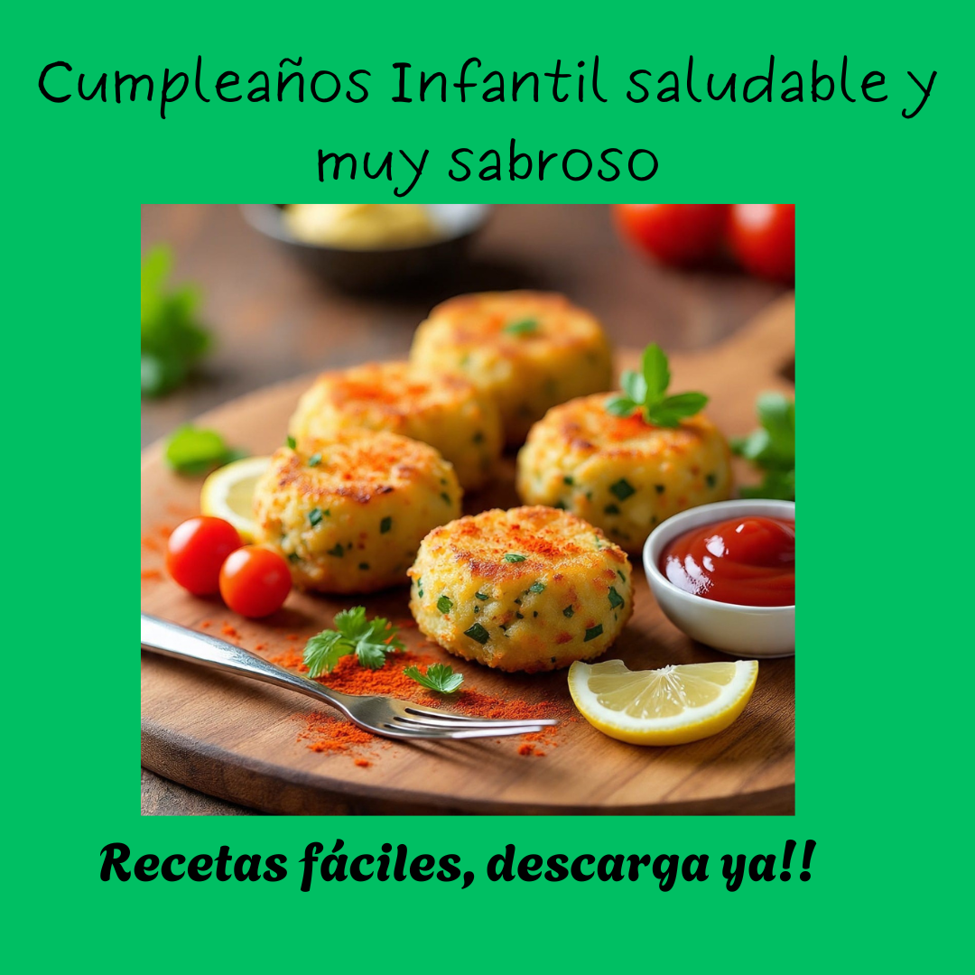 Ebook: Cumpleaños Infantil Saludable 🎂 ➕ 6 Bonus de Regalo
