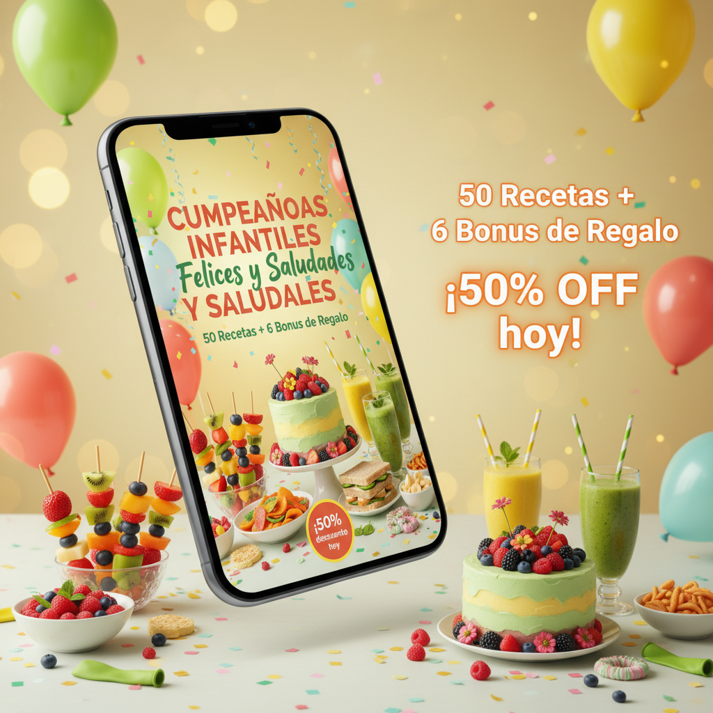 Mockup celular - Cumpleaños Infantiles