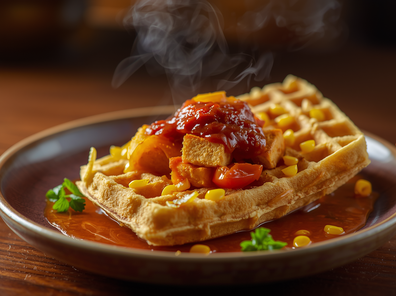 52 Recetas de Waffles Veganos: Dulces y Saladas