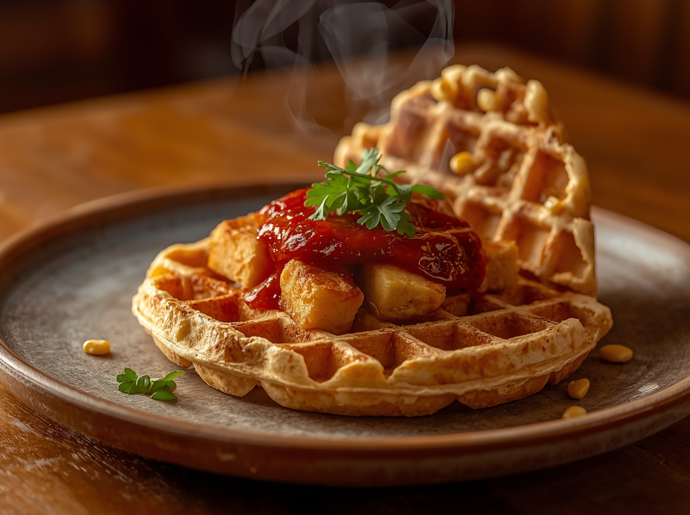 52 Recetas de Waffles Veganos: Dulces y Saladas